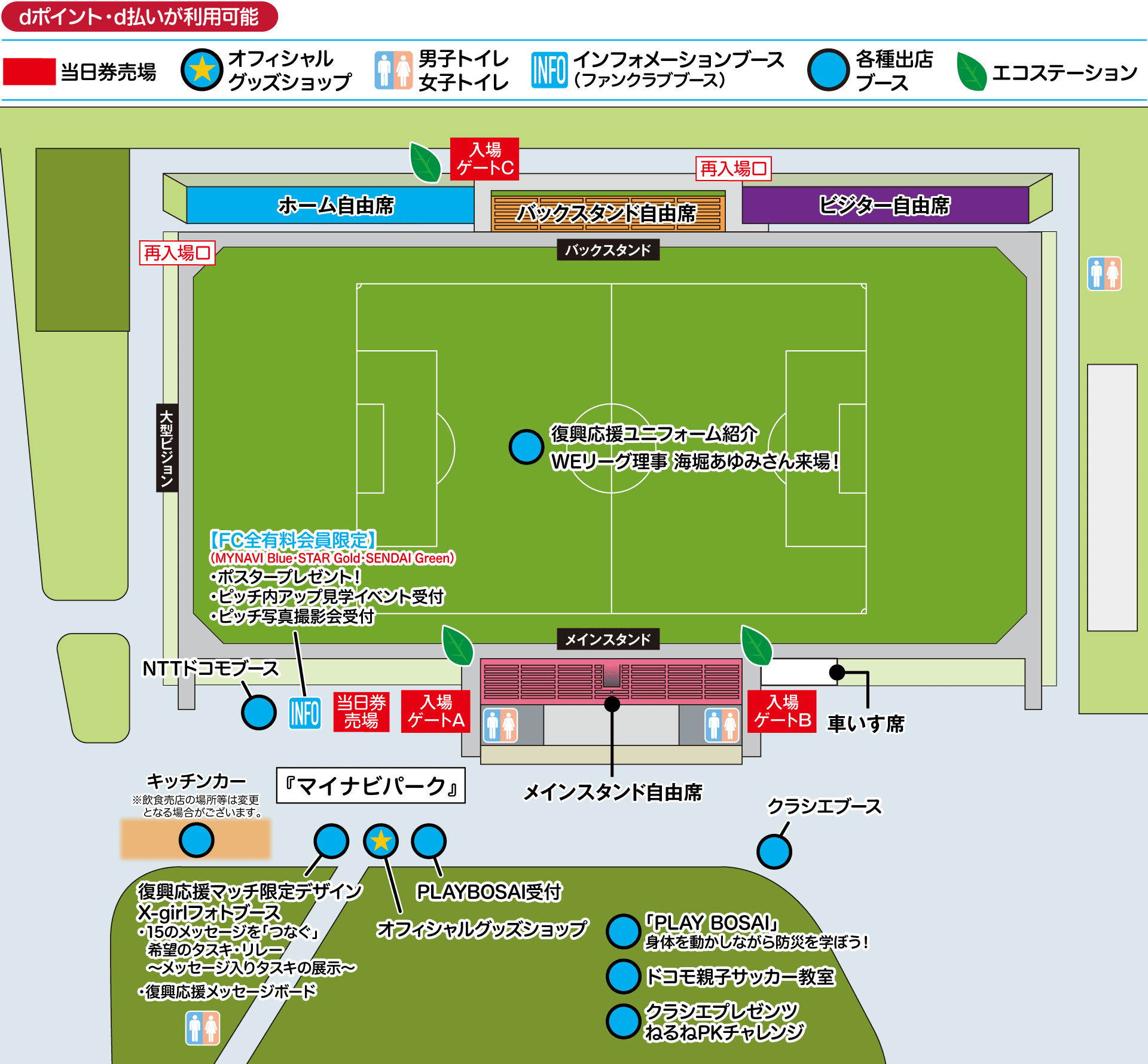 スタジアムマップ