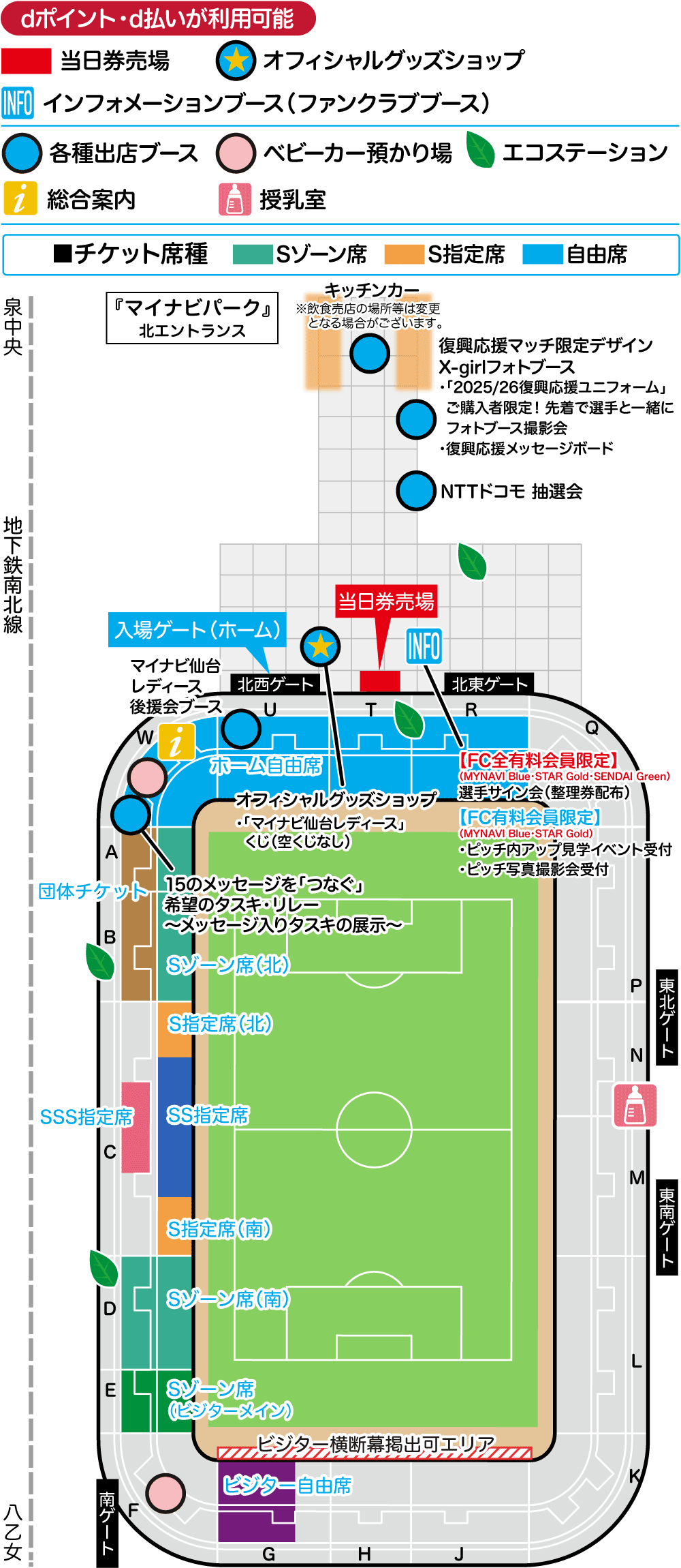 スタジアムマップ