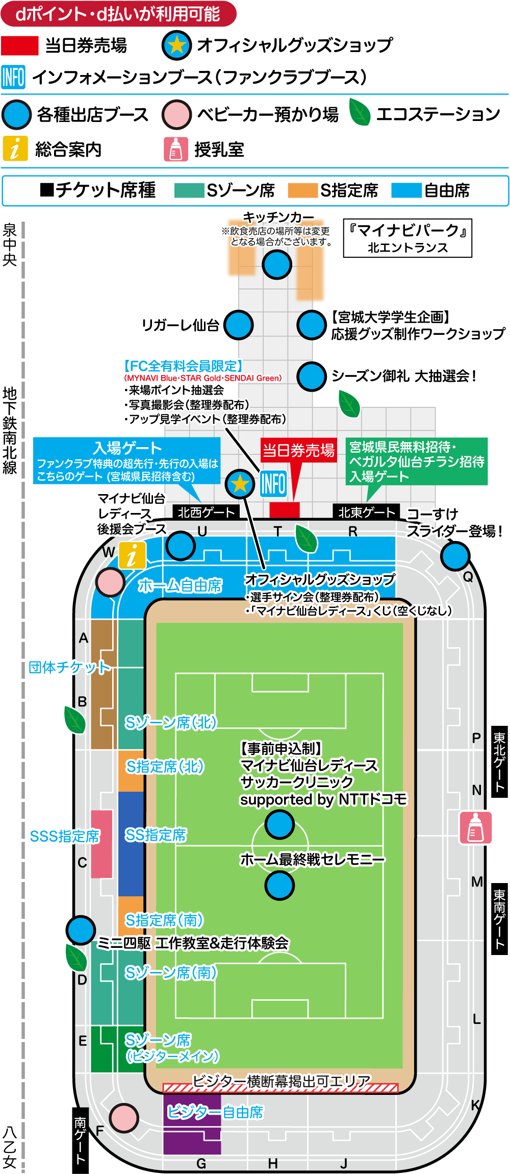 スタジアムマップ