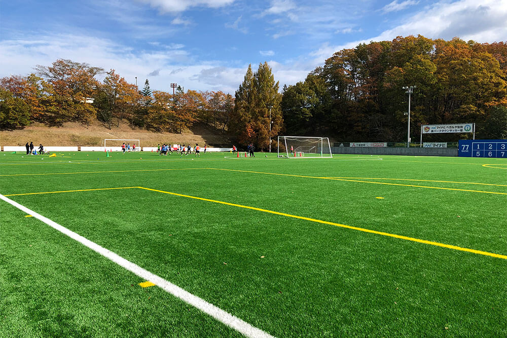 トップチーム練習場 マイナビベガルタ仙台泉パークタウンサッカー場 人工芝グラウンド